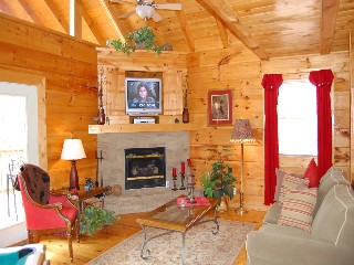 About The Smokies Mountain Splendor Log Cabin Overnight Rental