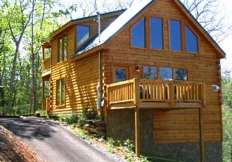 Bearly Naked Log Cabin